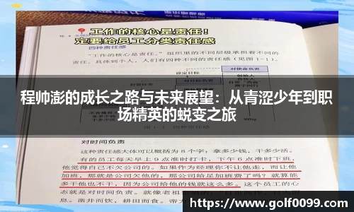 程帅澎的成长之路与未来展望：从青涩少年到职场精英的蜕变之旅